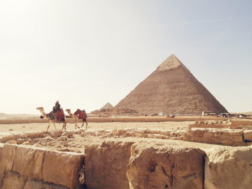 Pyramids and Camels Connection